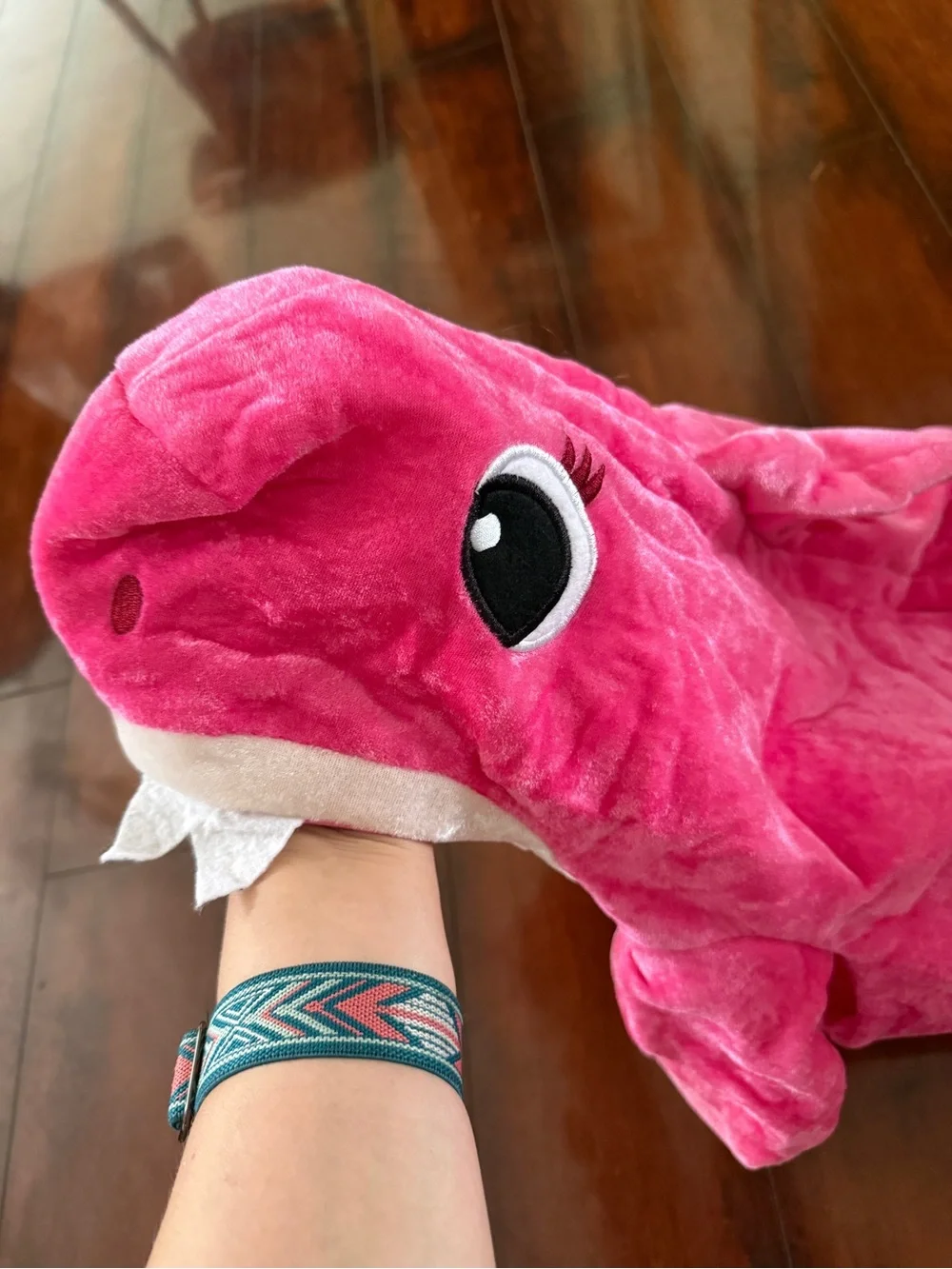 Pink Toddler Mommy Shark Costume